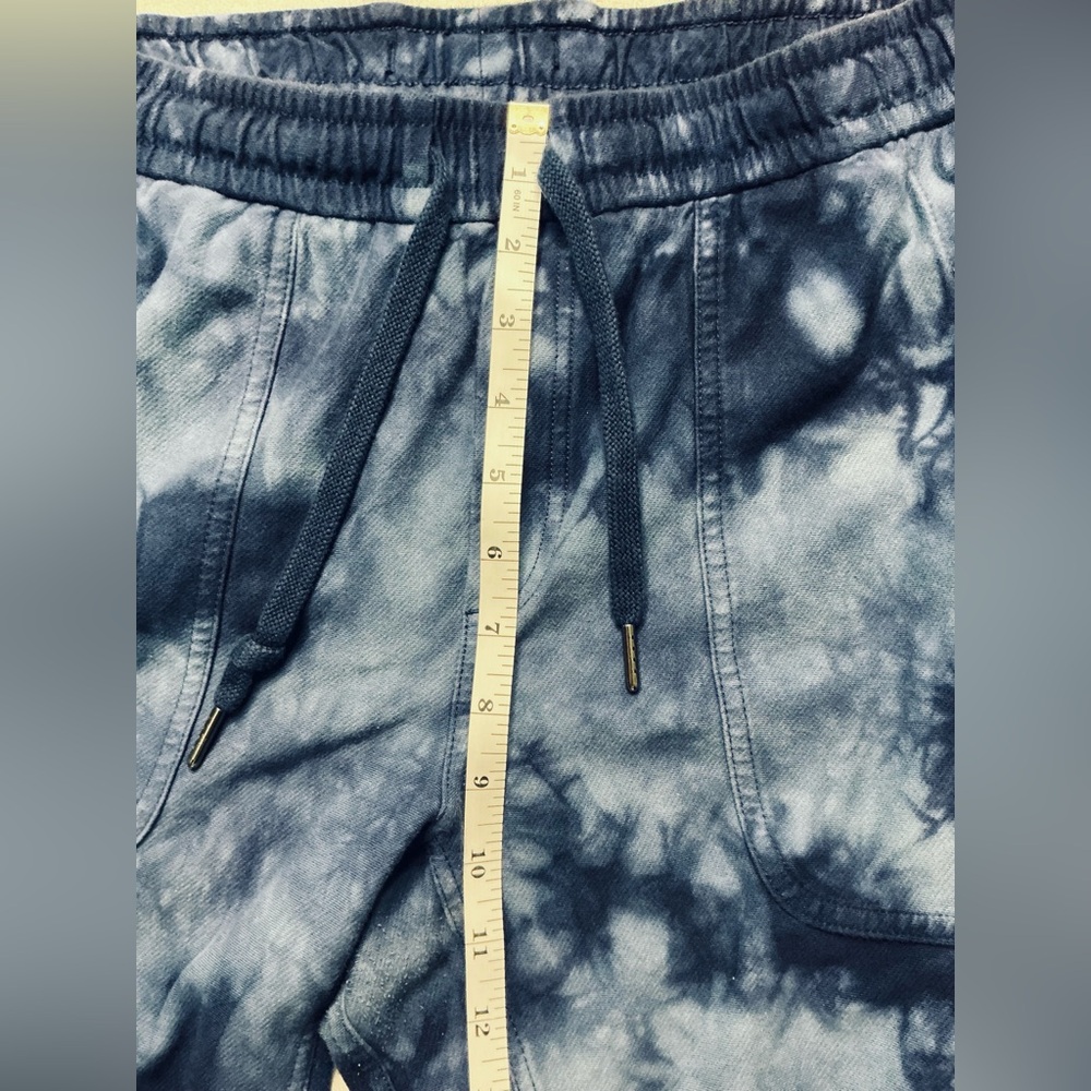 Athleta Farallon Jogger Crystal Dye Blue Women's Small Tie dye Pant - Picture 6 of 12